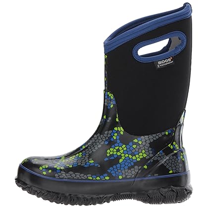 BOGS Unisex-Child Classic High Waterproof Insulated Rubber Neoprene Rain Boot Snow