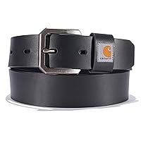 Carhartt Men's Casual Rugged Saddle Leather Belts