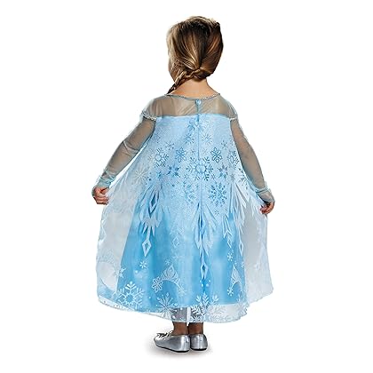 Elsa Toddler Classic Costume, Large (4-6x)