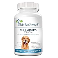 Multivitamins for Dogs, Daily Vitamin and Mineral Support, Nutritional Dog Supplements for All Canine Breeds and Sizes, Promotes Immune Health in Pets, 120 Chewable Tablets