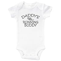 Running Onesie, Daddy's Running Buddy, Baby Running Outfit, Baby Shower Gift