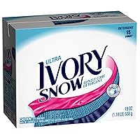 Ivory Snow Ultra Powder Detergent, 19 oz. (Pack of 1)