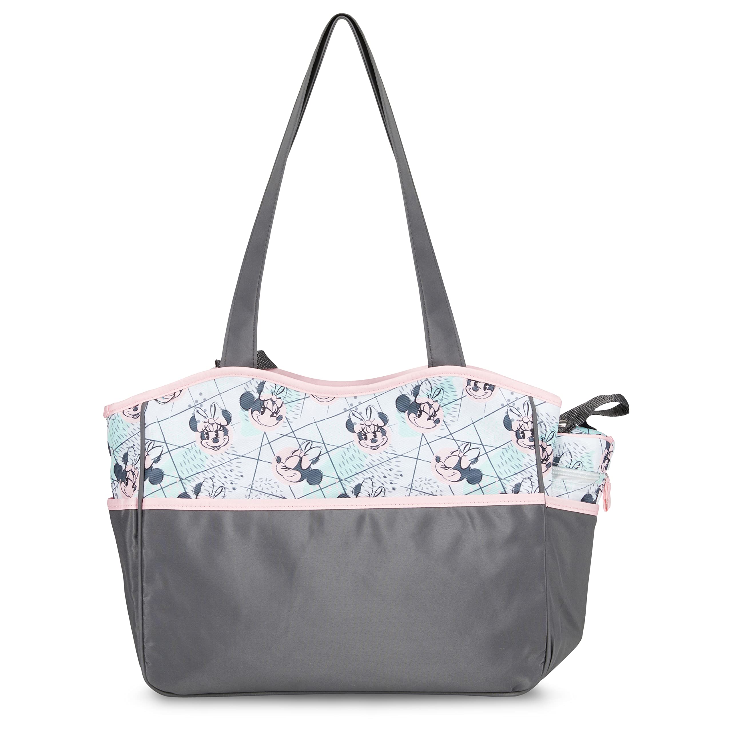 Disney Baby Girl Multi Piece Tote, Minnie-Watercolor