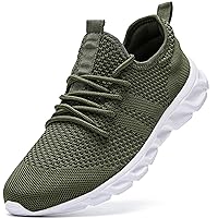 Damyuan Mens Lightweight Athletic Running Walking Gym Shoes Casual Sports Shoes Fashion Sneakers Walking Shoes