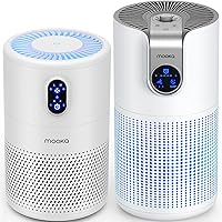 MOOKA B-D02L + M03 Air Purifiers for home large room Combo