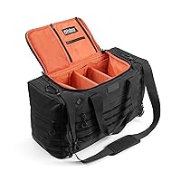 Fitdom Sneaker Bag for Travel, Sneakerhead gift, Sneaker Duffle Outdoor Sports Gym Bag, A Multi-functional Duffel Bag with 3 Adjustable Dividers, & Shoulder Strap. TSA Carry-On Size Approved