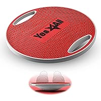 Yes4All Plastic Wobble Balance Board-Round Balance Trainer Board, Wobble Board for Standing Desk, Core Training, Home Gym Workout