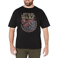 STAR WARS Rise of Skywalker Retro Villian Men's Tops Short Sleeve Tee Shirt