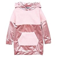 Girl's Hooded Velour Dress with Tights, Sizes 2-7