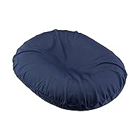 BodyHealt Donut Pillow for Hemorrhoids - Tailbone Cushion for Coccyx, Surgery, Pressure Sores, & Sciatic Pain Relief. Comfort Donut Seat Cushion for Pregnancy and Postpartum Recovery (Navy, 18 Inch)