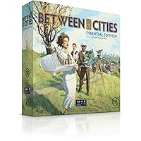 Stonemaier Games: Between Two Cities: Essential Edition | Build a City with Your Neighbors | Light Strategy Board Game for Adults and Family | 1-7 Players, 30 Mins, Ages 14+
