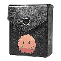 Kuri Spirit Deck Box/Deck Case - Built in Belt Loop/Clip - Hard Shell Faux Leather - Compatible with Yu-Gi-Oh, MTG, CFV, Digimon, F&B and other Trading Card Games