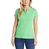 Women's 3-Button Short Sleeve Breathable 100% Cotton Polo Shirt