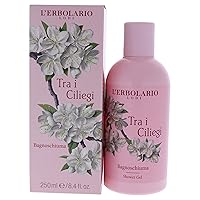 Tra I Ciliegi Shower Gel - Nourishes, Moisturizes And Protects The Skin - Refreshing Bath And Shower Foam Provides Gently Effective Cleansing - Softening And Toning Properties - 8.4 Oz