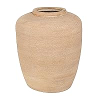 The Novogratz Ceramic Decorative Vase Wide Textured Centerpiece Vase, Flower Vase for Home Decoration 13