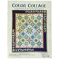Nancy Rink Designs Color Collage Block of The Month Booklet Pattern, None