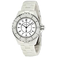 H0950 J12 Chanel Ceramic Black Ceramic Diamond Bezel Womens Automatic Watch
