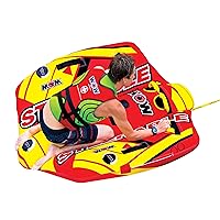 Wow Sports Steerable Tube for Boating - 1 to 2 Person Towable - Durable Tubes for Boating