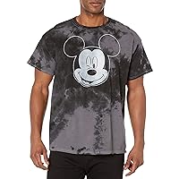 Disney Characters Let Me Sleep Outline Young Men's Short Sleeve Tee Shirt