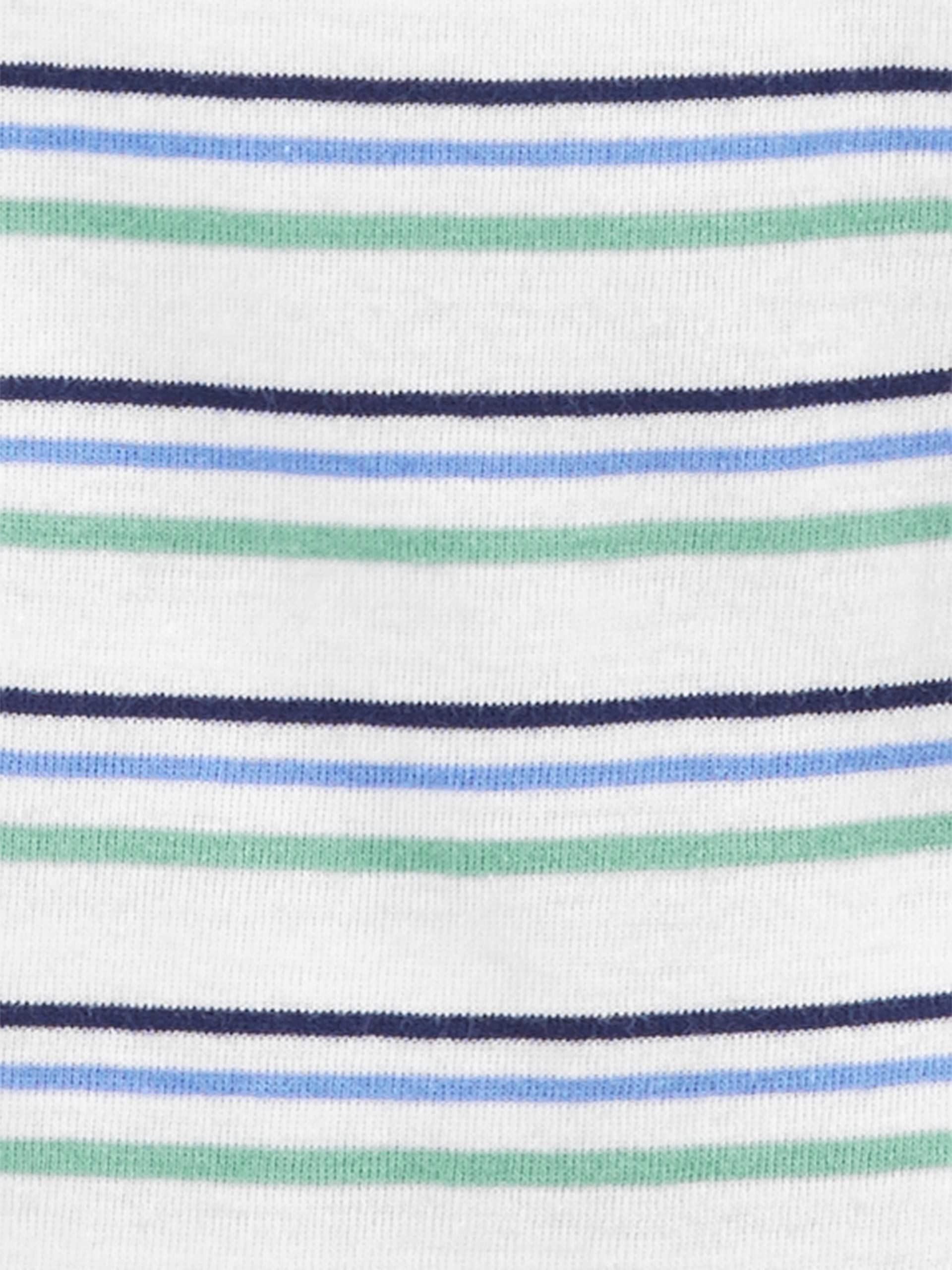 Simple Joys by Carter's Baby Boys' Short-Sleeve Bodysuit, Pack of 6, Multicolor/Stripe, 12 Months