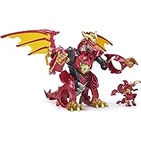 Bakugan, Dragonoid Infinity Transforming Action Figure with Exclusive Fused Ultra and 10 Baku-Gear Accessories, Boys Toy Aged 6 and Up