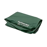 Furhaven Replacement Dog Bed Cover Water-Resistant Indoor/Outdoor Logo Print Oxford Polycanvas Mattress, Washable - Forest, Medium