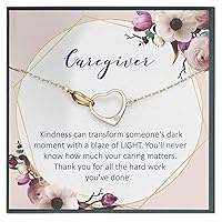 Thank You Gifts for Appreciation Gifts for Nurse Thank You Necklace Gifts for Caregiver Gifts for Nurse Gifts for Registered Nurse
