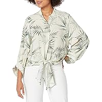 Karen Kane Women's Petite Tie-Front Top