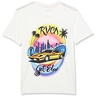 RVCA Boys' Fall Short Sleeve Standard Graphic Tee Shirt
