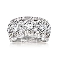 Ross-Simons 1.90 ct. t.w. CZ Ring in Sterling Silver