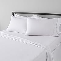 Amazon Basics Lightweight Super Soft Easy Care Microfiber 4 Piece Bed Sheet Set With 14