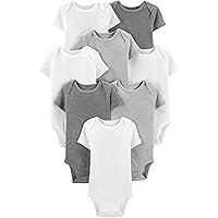 unisex-baby 8-pack Short-sleeve Bodysuit