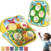 RaboSky Bean Bag Toss Game for Kids Toddlers 2 3 4 5 Year Old, Sports & Outdoor Play Toys for Boy Girl Birthday Gift, Funny Kids Games for Party Backyard Yard Outside