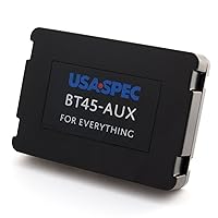 USA SPEC (BT45N-AUX) Universal Application - Bluetooth® Music & Phone Interface kit for Any Vehicle with AUX Factory Port