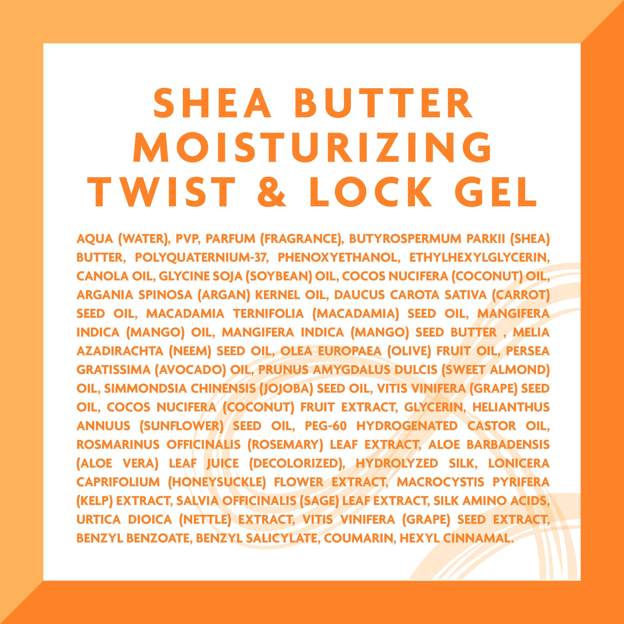 Cantu Moisturizing Twist & Lock Gel with Shea Butter for Natural Hair, 13 oz (Packaging May Vary)