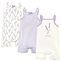 Touched by Nature baby-boys Organic Cotton Rompers