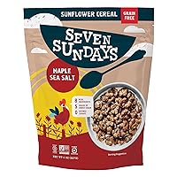 Seven Sundays Grain Free Cereal - Maple Sea Salt - 8 Oz Bag - Gluten and Grain Free, Paleo, Keto Friendly, No Refined Sugar, Vegan, Non-GMO