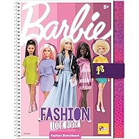 Fashion look book. Barbie sketch book. E