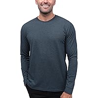 INTO THE AM Long Sleeve Tee Shirts for Men S-3 XL - Men's Longsleeve Casual Work T-Shirts