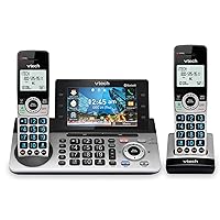 VTech IS8251-2 Business Grade 2-Handset Expandable Cordless Phone for Home Office, 5