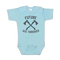 Future Axe Thrower/Lumberjack Onesie/Logger Bodysuit/Unisex Baby Romper