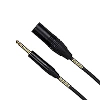 Mogami Gold TRS-XLRM-20 Balanced Audio Adapter Cable, 1/4