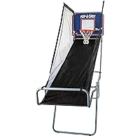 Pop-A-Shot - Pop-Up Game | Arcade Basketball Inside, Out, and On The Go | Infrared Sensor Scoring | 3 Balls | Foldable, Portable, and Tote Bag Included