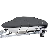 Classic Accessories StormPro Heavy-Duty Boat Cover, Fits boats 20 ft - 22 ft long x 106 in wide