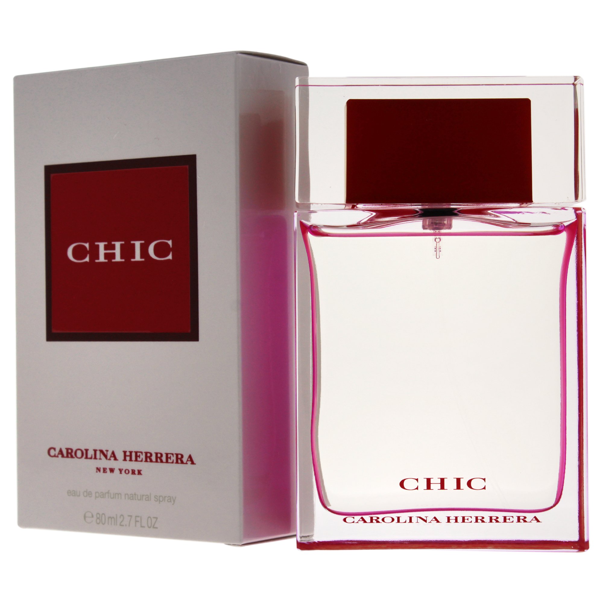 Carolina Herrera Chic Fragrance For Women - Light But Elegant - Top Notes Of Red Freesia And Tuberose - Middle Notes Of Freesia And Lily-Of-The-Valley - Base Notes Of White Musk - Edp Spray - 2.7 Oz