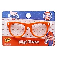 Sun-Staches Official Blippi Kids Glasses | Costume Accessory | Iconic Blippi Frames | One Size Fits Most Kids