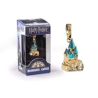 The Noble Collection Lumos Harry Potter Charm No. 2 - Hogwarts Castle (Gold Plated)