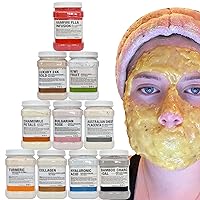 Jelly Mask for Facials Professional Face Mask Bulk Wholesale for Beauty & Personal Care, Hydrojelly Mask Powder for Estheticians Supplies Beauty Salon Spa Face Mask Skin Care, 23Fl Oz (10Pack)