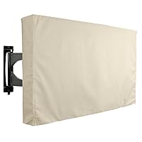 KHOMO GEAR Outdoor TV Cover - SAHARA Series - Universal Weatherproof Protector For 30 - 32 Inch TV - Fits Most Mounts & Brackets