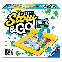 Ravensburger 17960 Puzzle Stow and Go, 1500 Pieces, 46 X 26 inches, Yellow